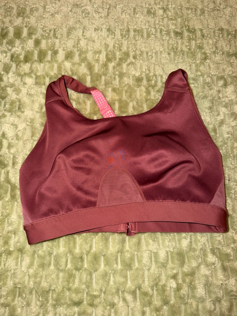 Fabletics medium Full-Sprint High Impact Sports Bra - Dusty Rose - Picture 7 of 7